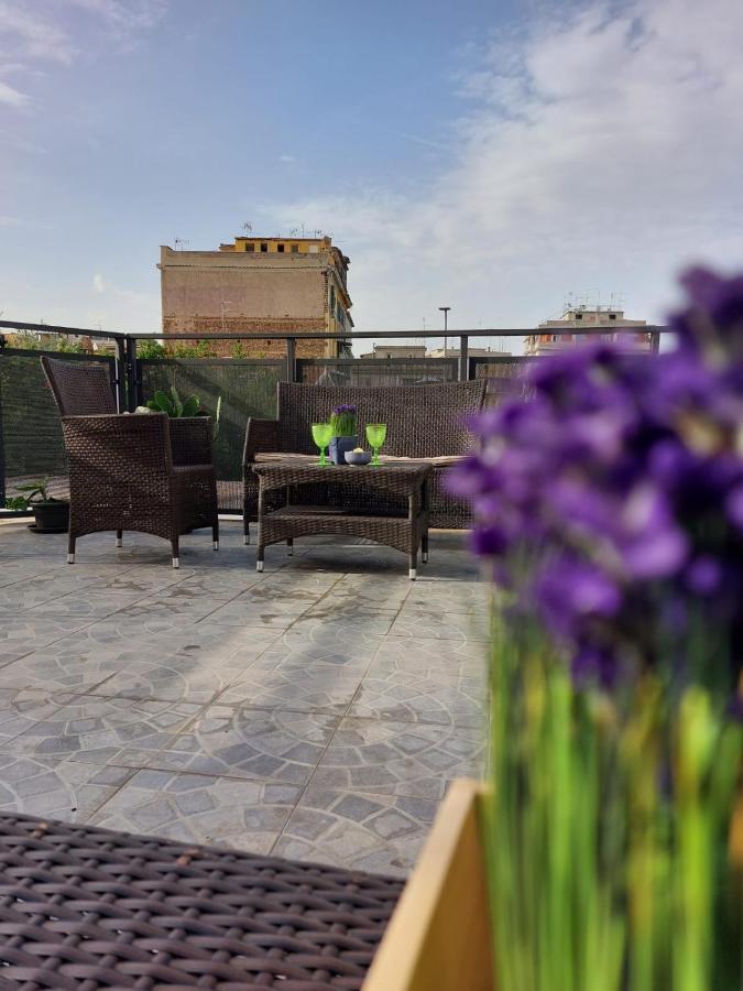 Ferienwohnung Vic Pigneto, Luxury House Terrace Roma Exterior foto