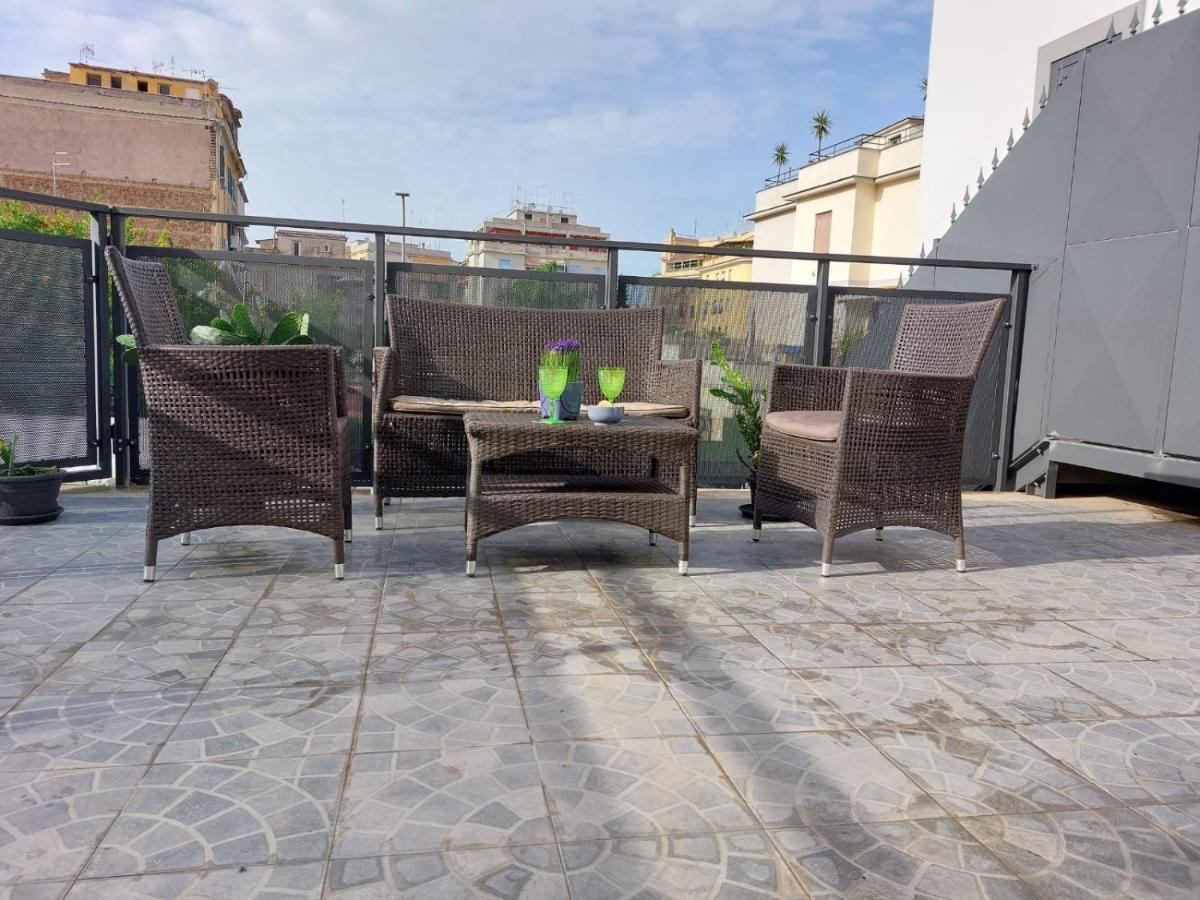 Ferienwohnung Vic Pigneto, Luxury House Terrace Roma Exterior foto