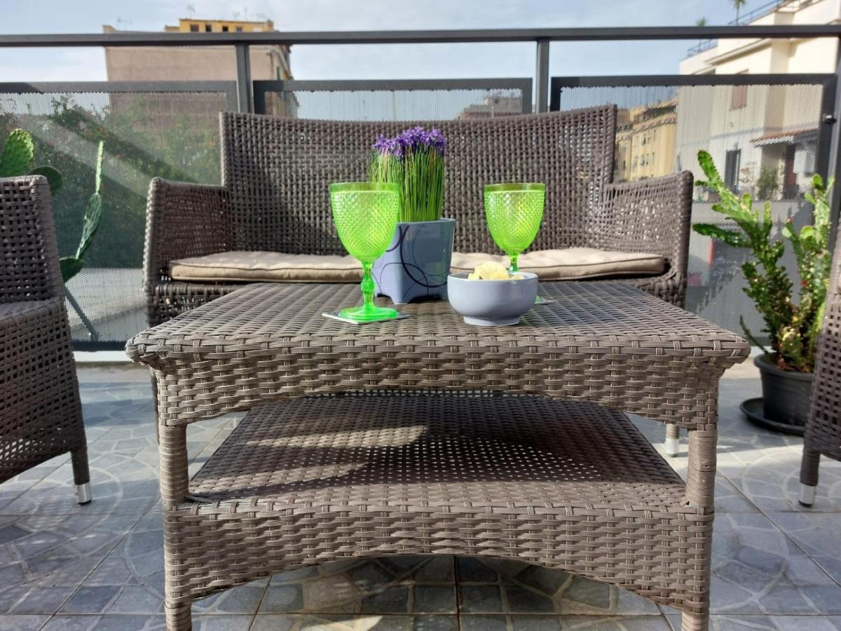 Ferienwohnung Vic Pigneto, Luxury House Terrace Roma Exterior foto