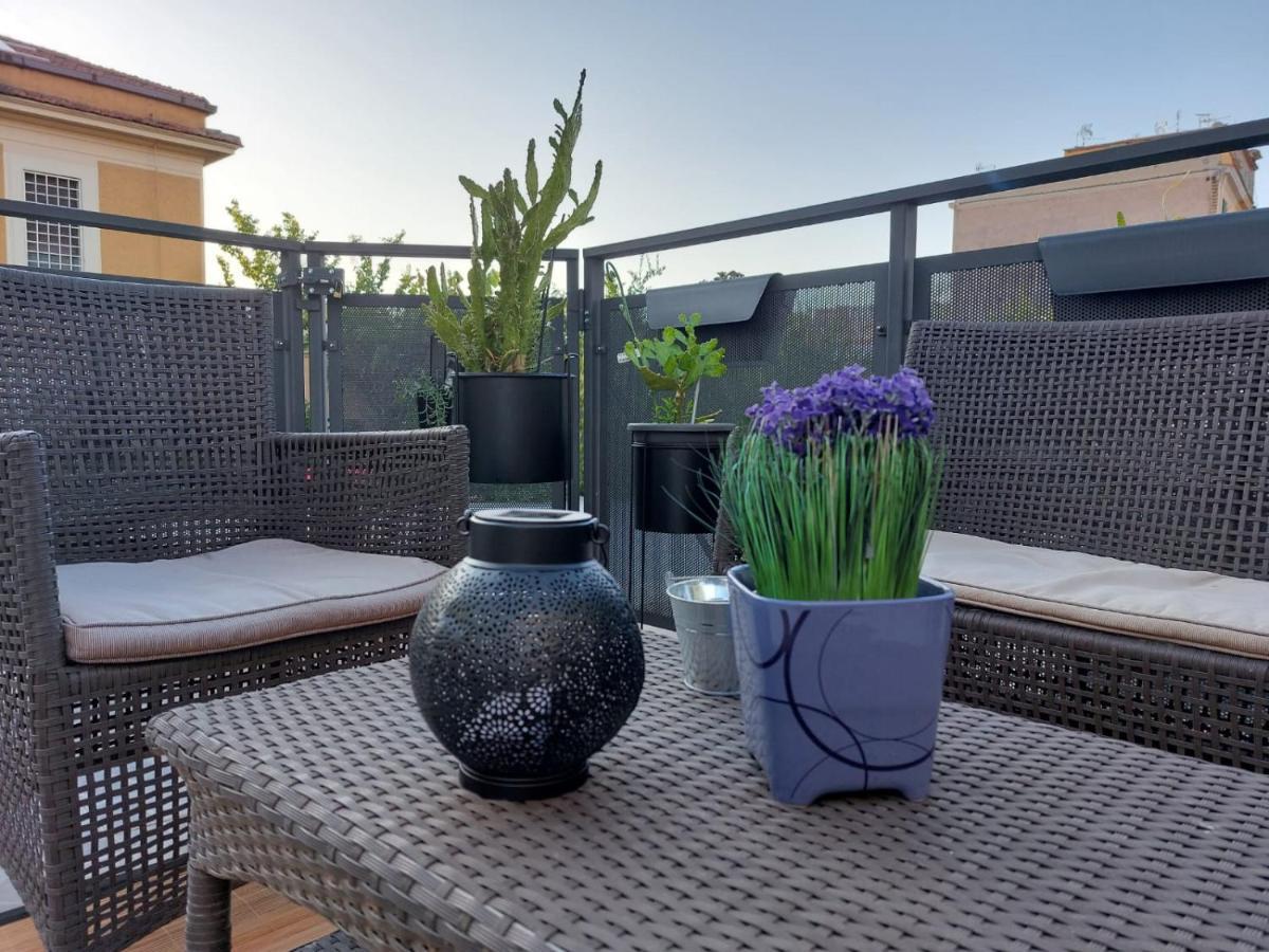 Ferienwohnung Vic Pigneto, Luxury House Terrace Roma Exterior foto