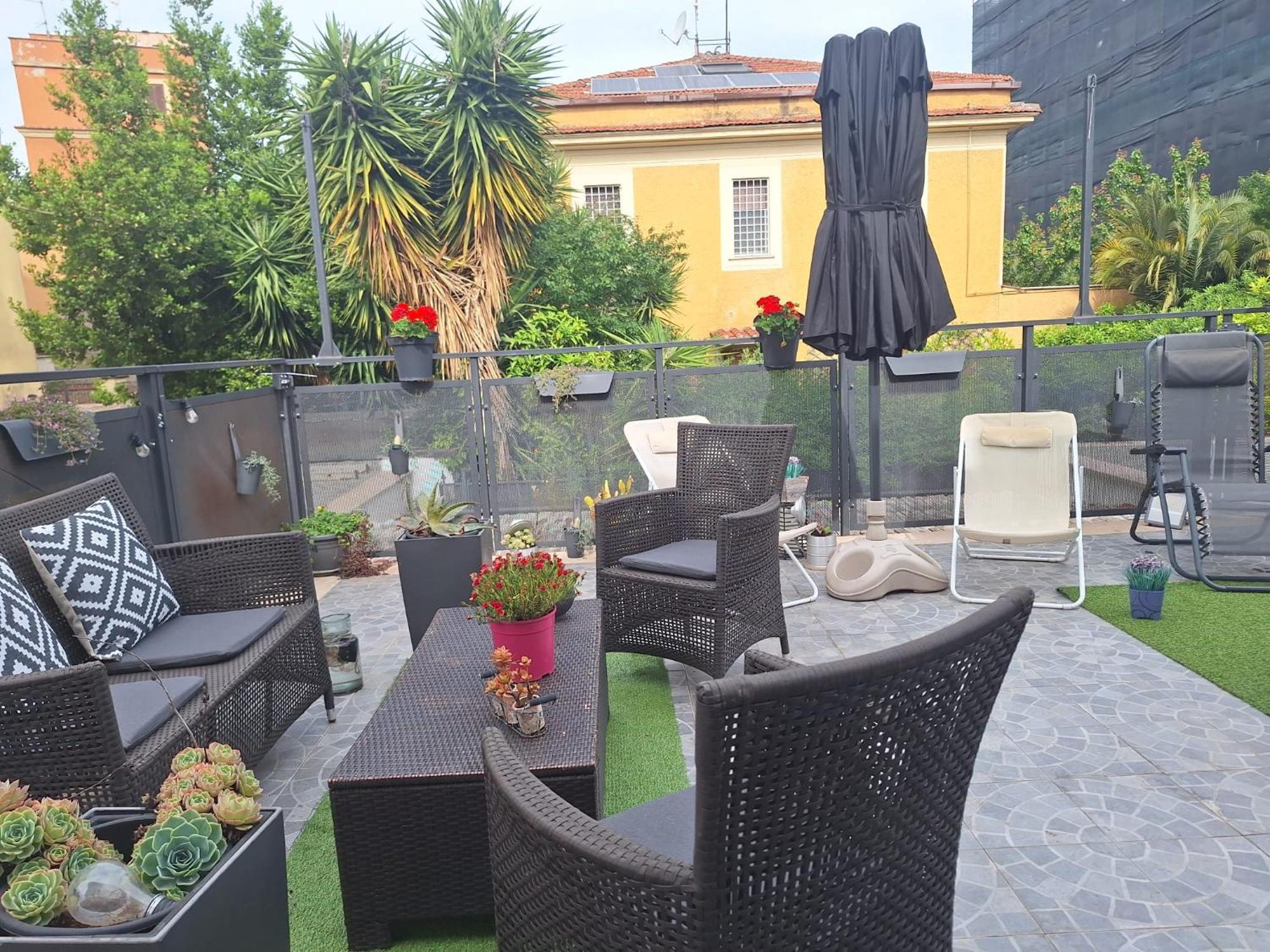 Ferienwohnung Vic Pigneto, Luxury House Terrace Roma Exterior foto